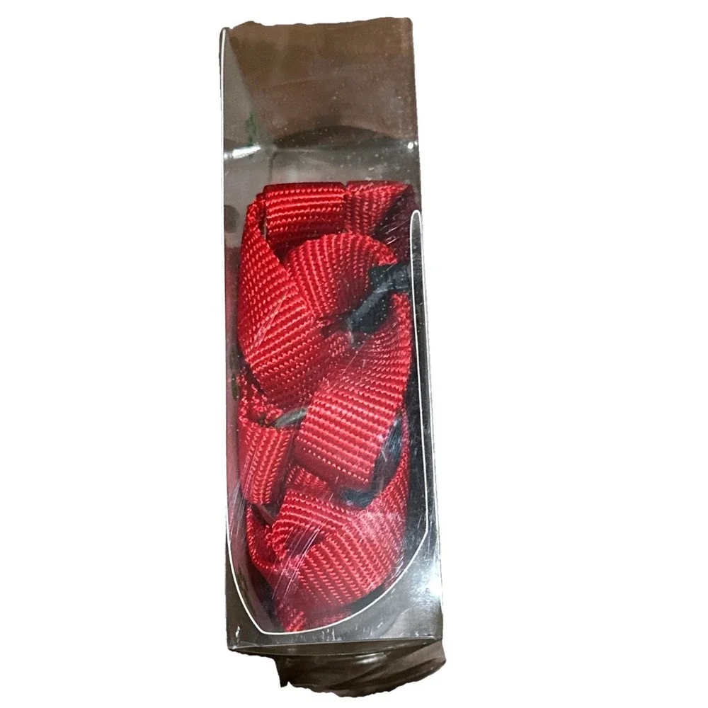 Pet Shoppe Medium Dog Harness Red Nylon Adjustable 20-28‎ Inch Girth NEW